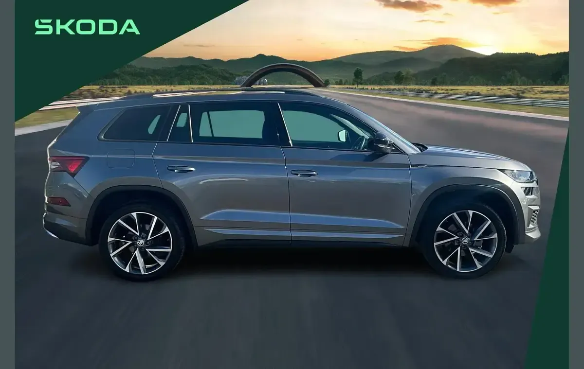 Used Skoda Kodiaq SportLine 150 HP (110 kW) 2023 Grey SUV