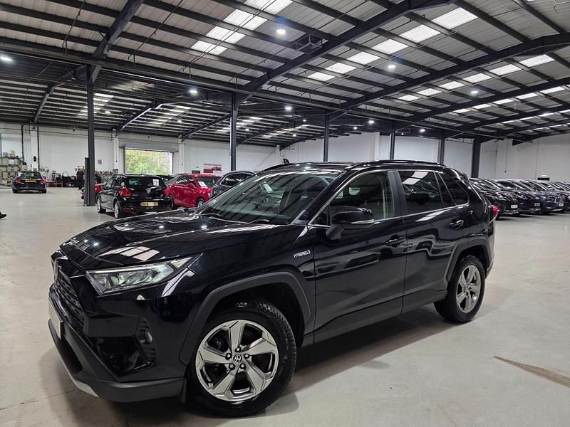 Black Used 2021 Toyota RAV4 Hybrid Design SUV | £14,340 (Fair price) - Image 1/4