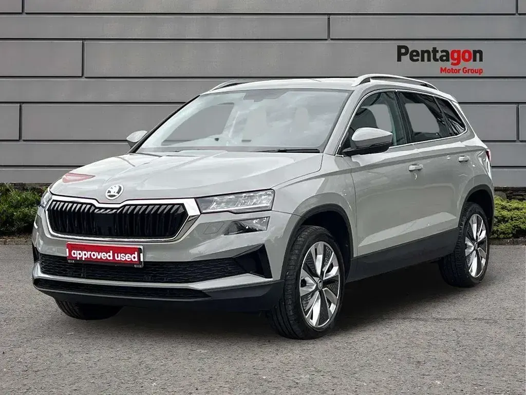 Gebraucht Skoda Karoq SE L 150 PS (110 kW) 2023 Grau SUV