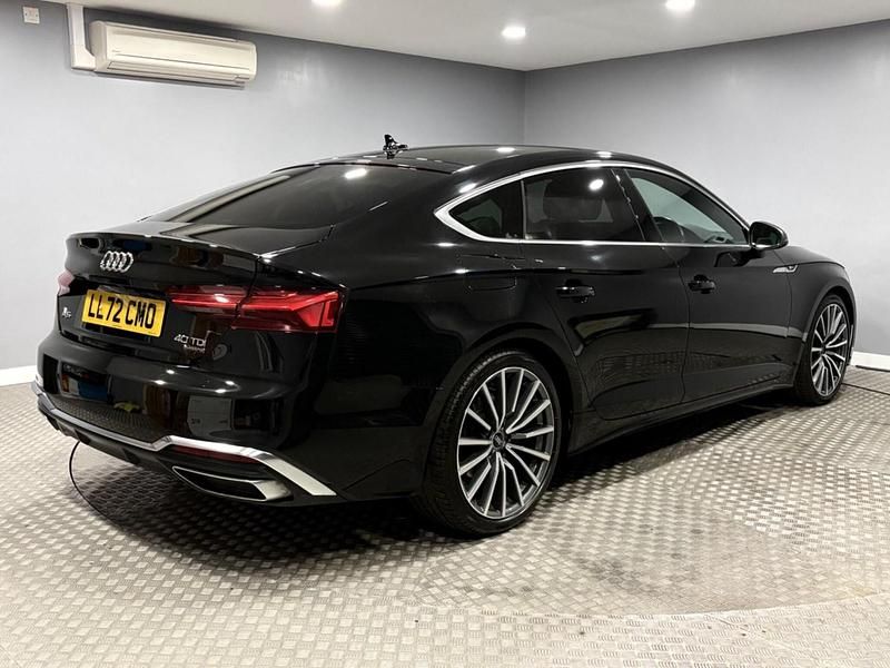 Used Audi A5 Sportback S-Line 190 HP (139 kW) 2022 Black Hatchback