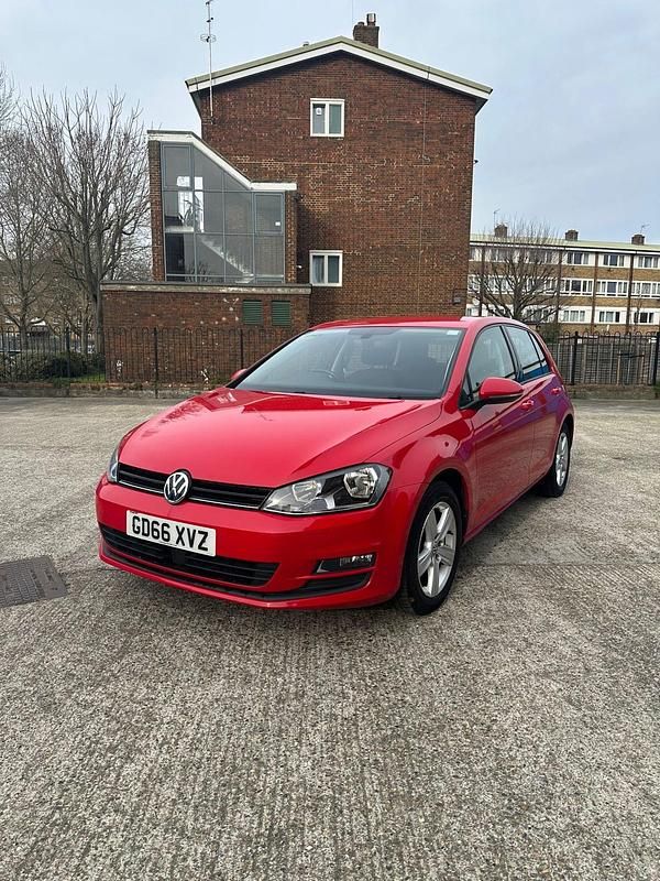 Used VW Golf VII Edition 2017 Red Hatchback