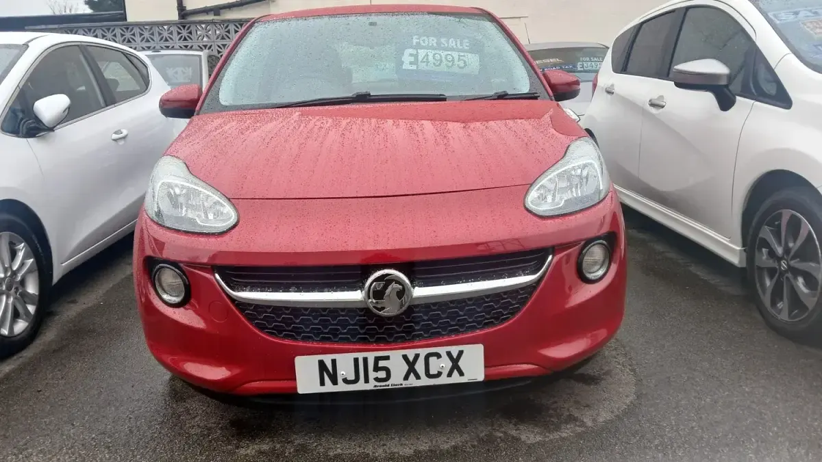 Used Vauxhall Adam Jam 70 HP (51 kW) 2015 Red Hatchback