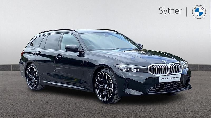 Black Used 2025 BMW 320 M Sport Estate | £36,000 (Expensive) - Image 1/4