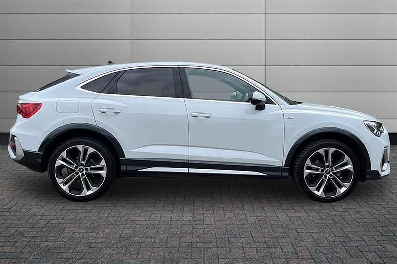 Used Audi Q3 S-Line 150 HP (110 kW) 2023 Glacier white SUV