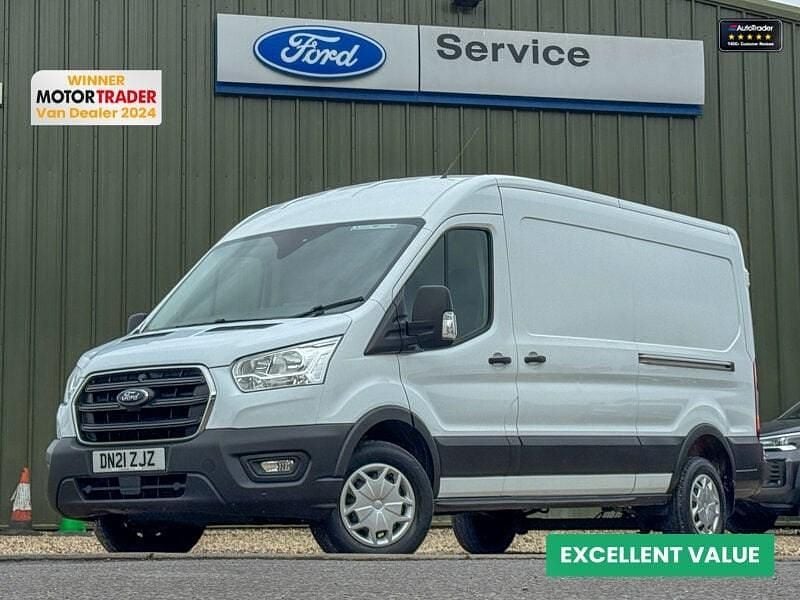 White Used 2021 Ford Transit Trend | £16,994 (Fair price) - Image 1/4