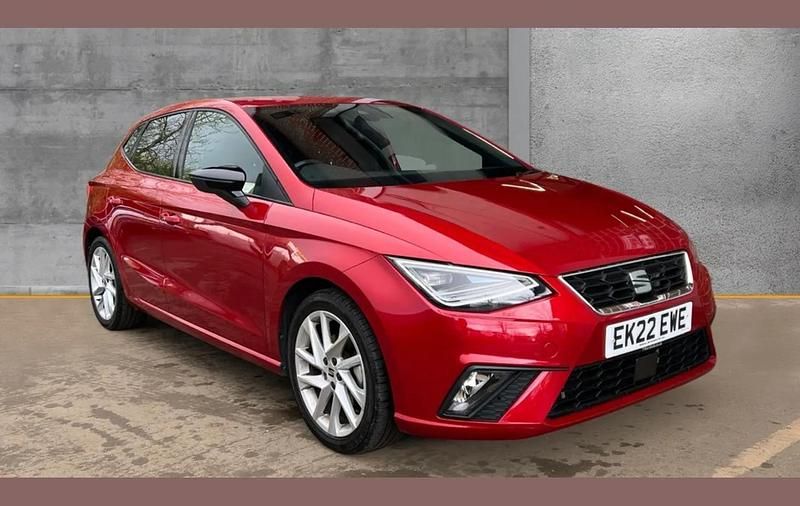 Used Seat Ibiza FR 110 HP (80 kW) 2022 Metallic  desire red Hatchback