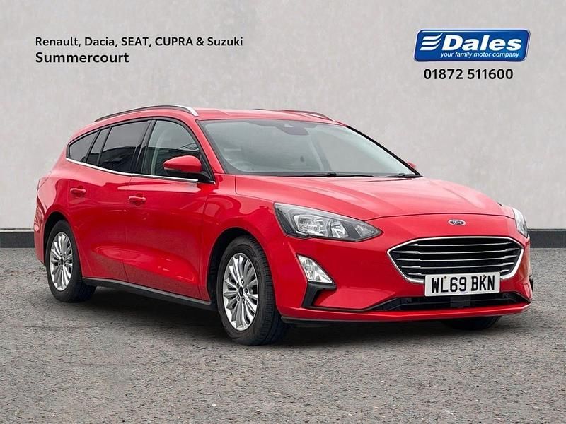 Red Used 2020 Ford Focus Titanium Estate | £13,000 (Fair price) - Image 1/1