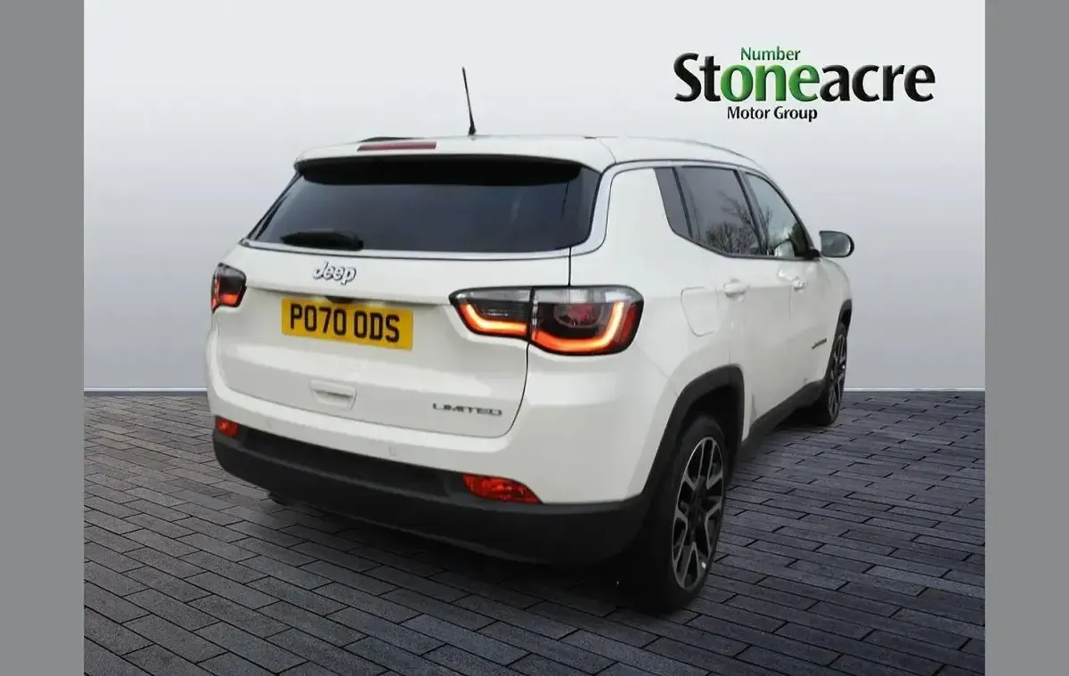 Used Jeep Compass Limited 117 HP (86 kW) 2020 White SUV