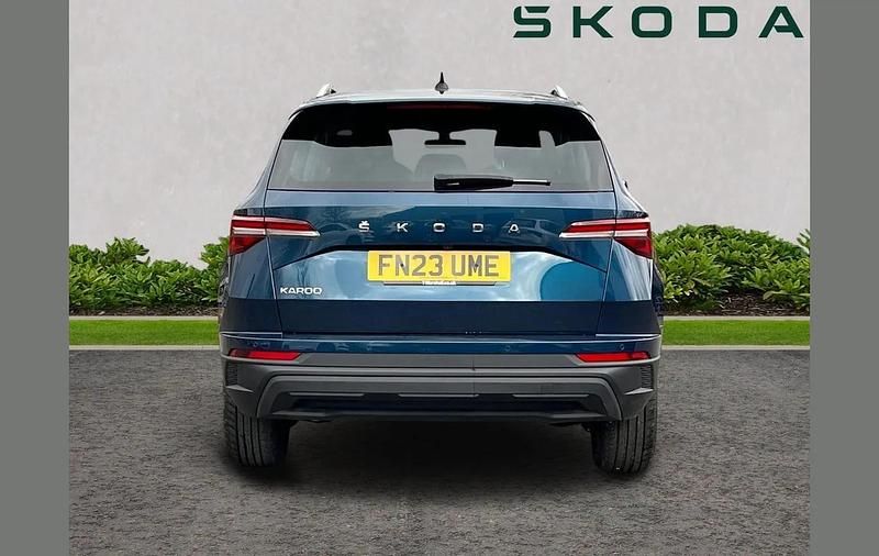 Used Skoda Karoq SE L 150 HP (110 kW) 2023 Blue SUV