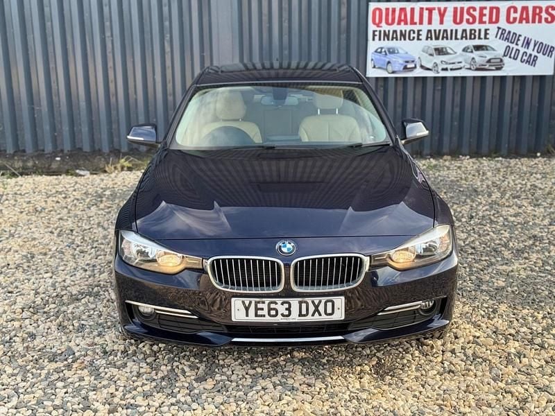 Used BMW 320 Luxury Line 2013 Blue Sedan