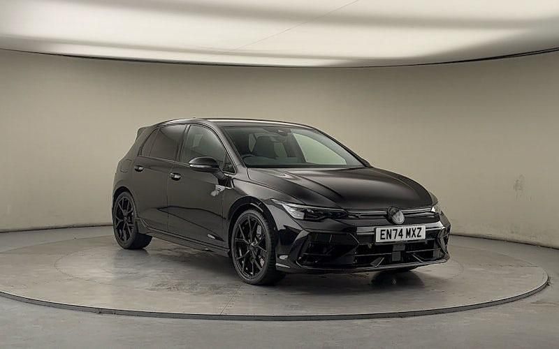 Used VW Golf VIII Black Edition 333 HP (244 kW) 2025 Grenadilla black metallic/grenadilla black metalli Hatchback