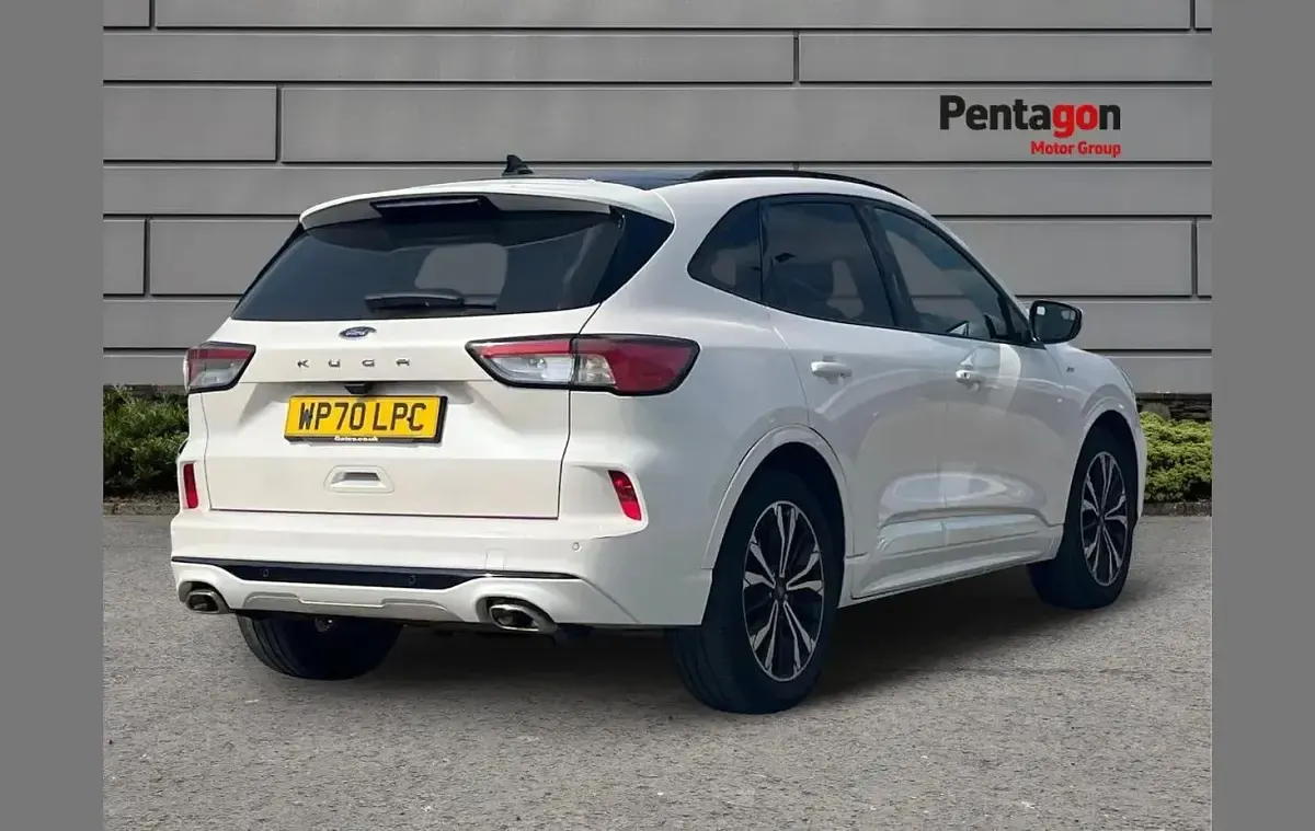 Used Ford Kuga ST-Line X 120 HP (88 kW) 2020 White SUV