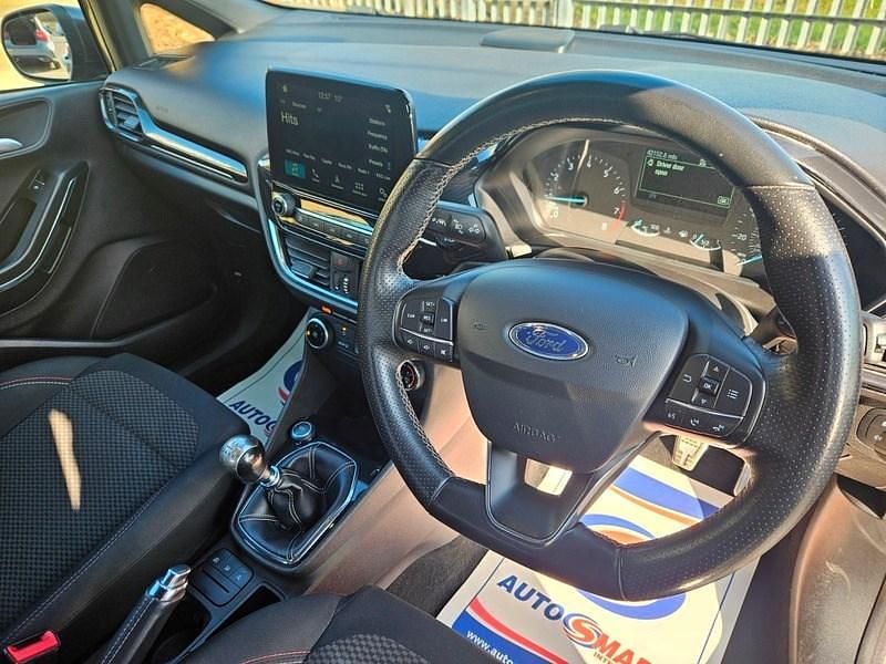 Used Ford Fiesta ST-Line 125 HP (91 kW) 2018 Grey Hatchback