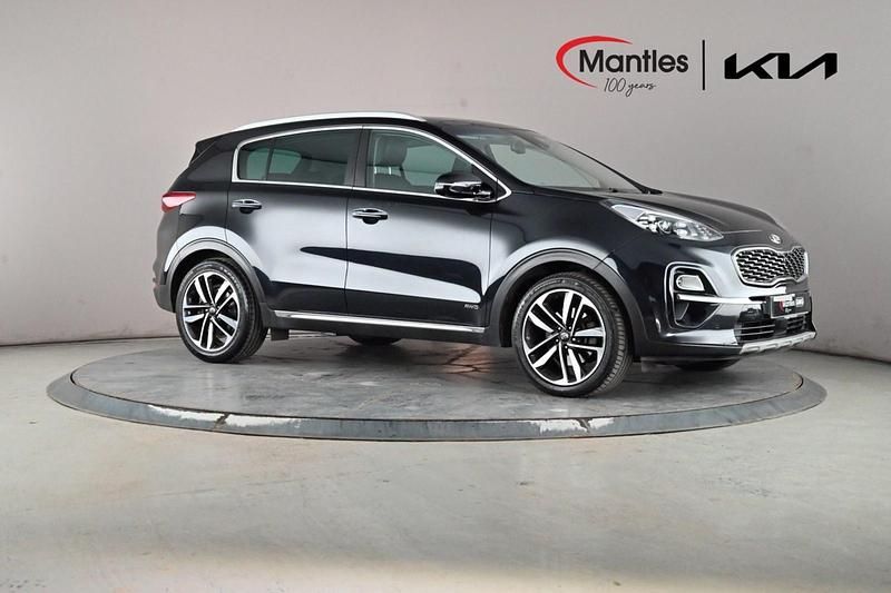 Used Kia Sportage Plus 182 HP (133 kW) 2018 Black SUV