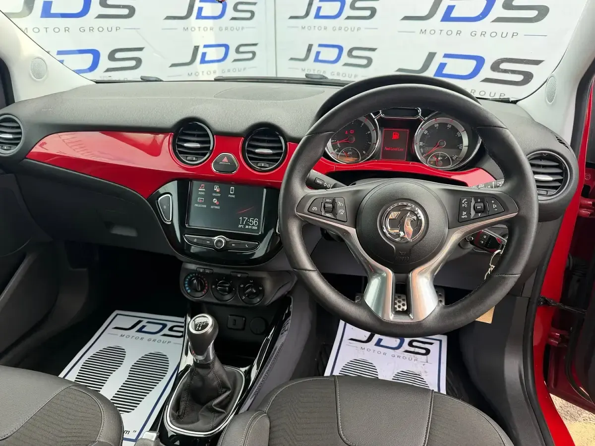 Used Vauxhall Adam S 70 HP (51 kW) 2016 Red Hatchback