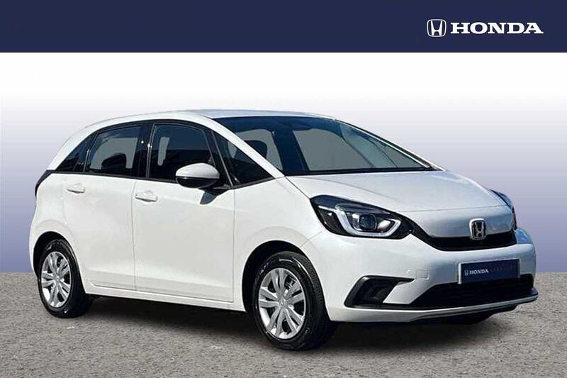 Platinum white Used 2021 Honda Jazz Hybrid Hatchback | £14,995 (Good price) - Image 1/4