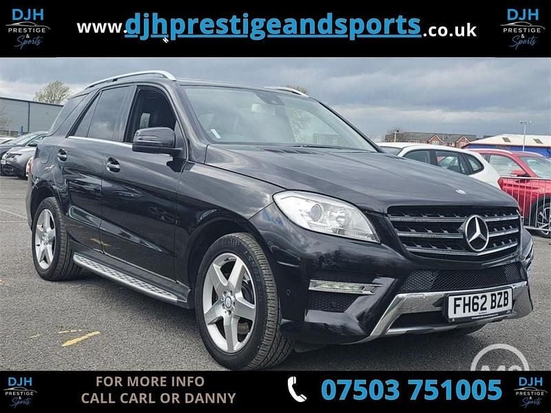 Used Mercedes ML250 204 HP (150 kW) 2012 Black SUV