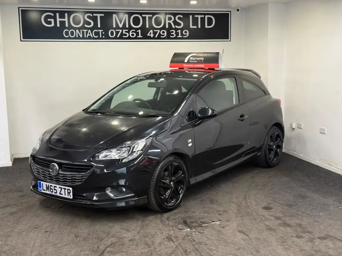 Używany Vauxhall Corsa Edition 70 KM (51 kW) 2015 Czarny Hatchback