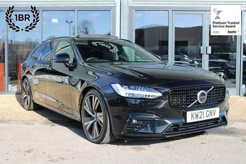 Used Volvo V90 R-Design 2021 Black Estate