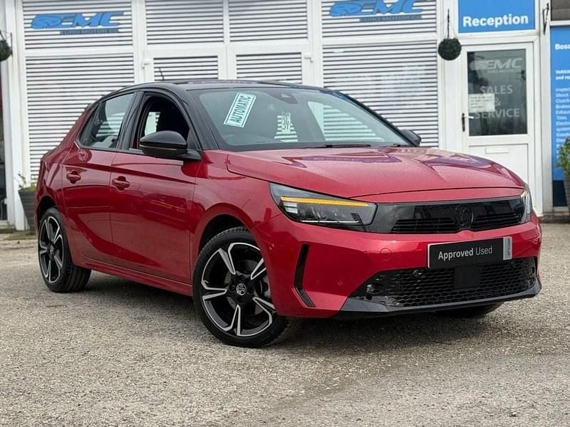 Used Vauxhall Corsa S 130 HP (95 kW) 2023 Red Hatchback