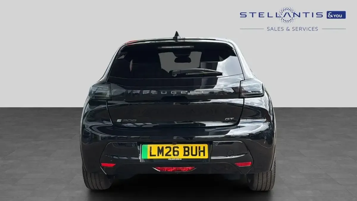 New Peugeot e-208 Premium 113 kW (154 HP) 2026 Black Hatchback