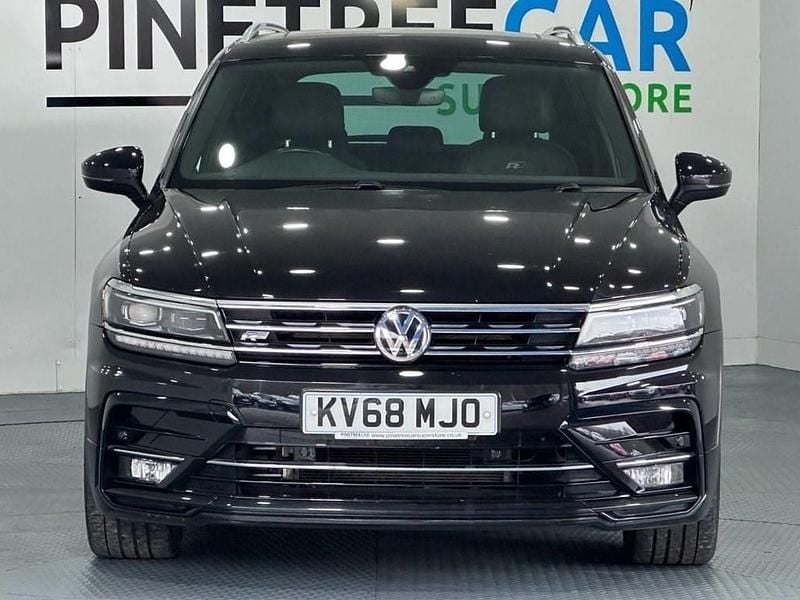 Used VW Tiguan R-line 150 HP (110 kW) 2018 Black SUV