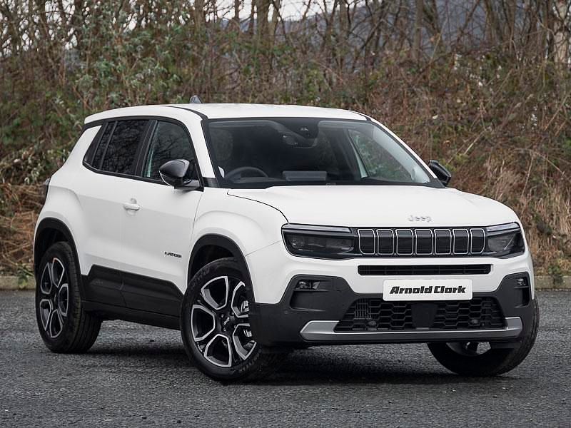 Special solid snow white New 2025 Jeep Avenger Summit SUV | £22,498 (Fair price) - Image 1/3
