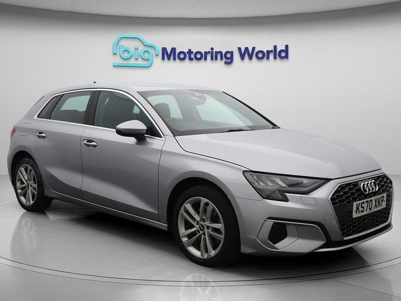 Silver Used 2020 Audi A3 Sportback e-tron Sport Sedan | £14,300 (Good price) - Image 1/4