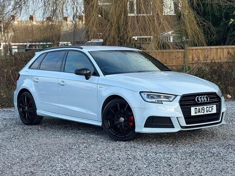 White Used 2019 Audi A3 Sportback Black Edition Hatchback | £10,295 (Good price) - Image 1/3