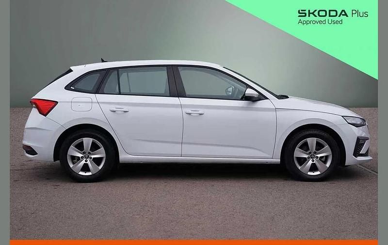 Used Skoda Scala SE 113 HP (83 kW) 2025 Moon white metallic Hatchback