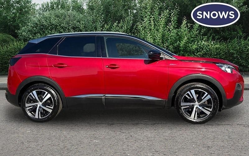 Used Peugeot 3008 GT-line 181 HP (133 kW) 2020 Red SUV