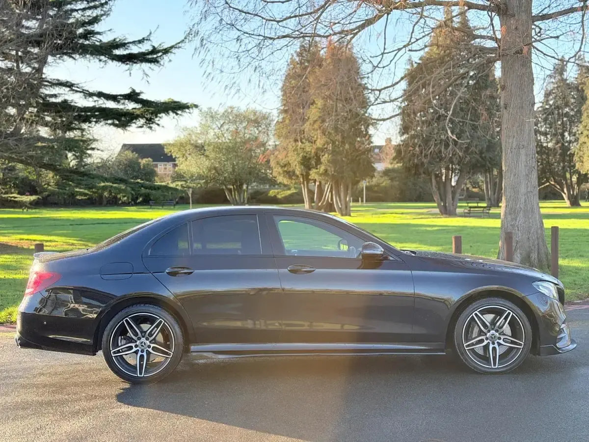 Used Mercedes E400 AMG line 340 HP (250 kW) 2019 Black Sedan
