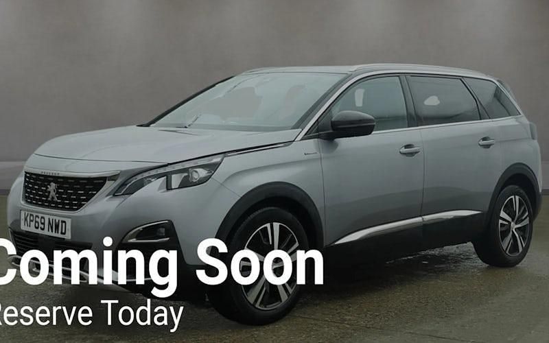Used Peugeot 5008 GT-line 131 HP (96 kW) 2019 Grey Estate