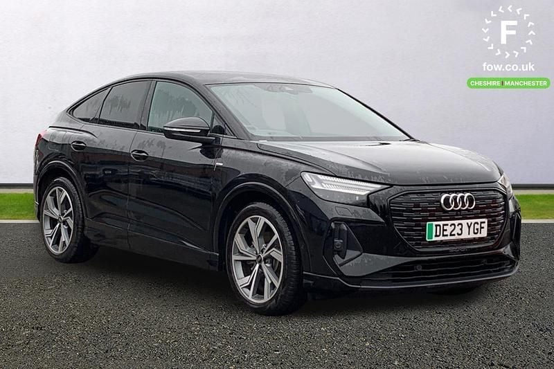 Used Audi Q4 e-tron Comfort 125 kW (170 HP) 2023 Black SUV