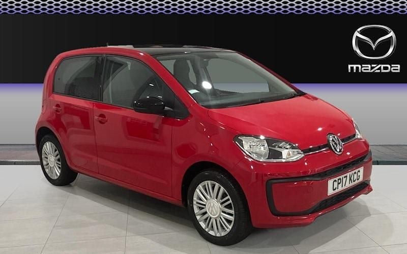 Red Used 2017 VW up! move up! Hatchback | £6,970 (Fair price) - Image 1/4