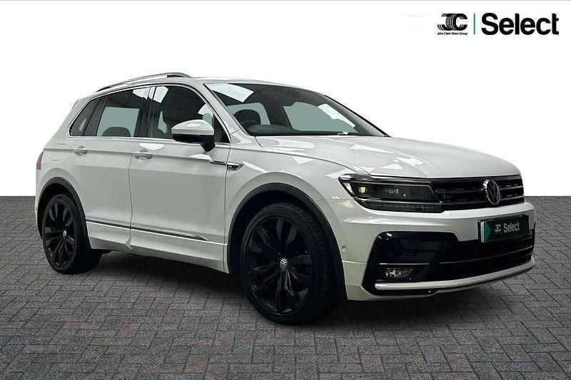 White Used 2020 VW Tiguan R-line SUV | £24,300 (Fair price) - Image 1/4