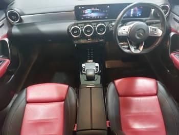 Used Mercedes CLA200 AMG line 163 HP (119 kW) 2019 Black Sedan