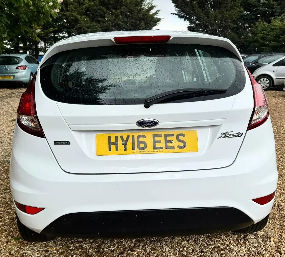 Used Ford Fiesta Zetec 98 HP (72 kW) 2016 White Hatchback
