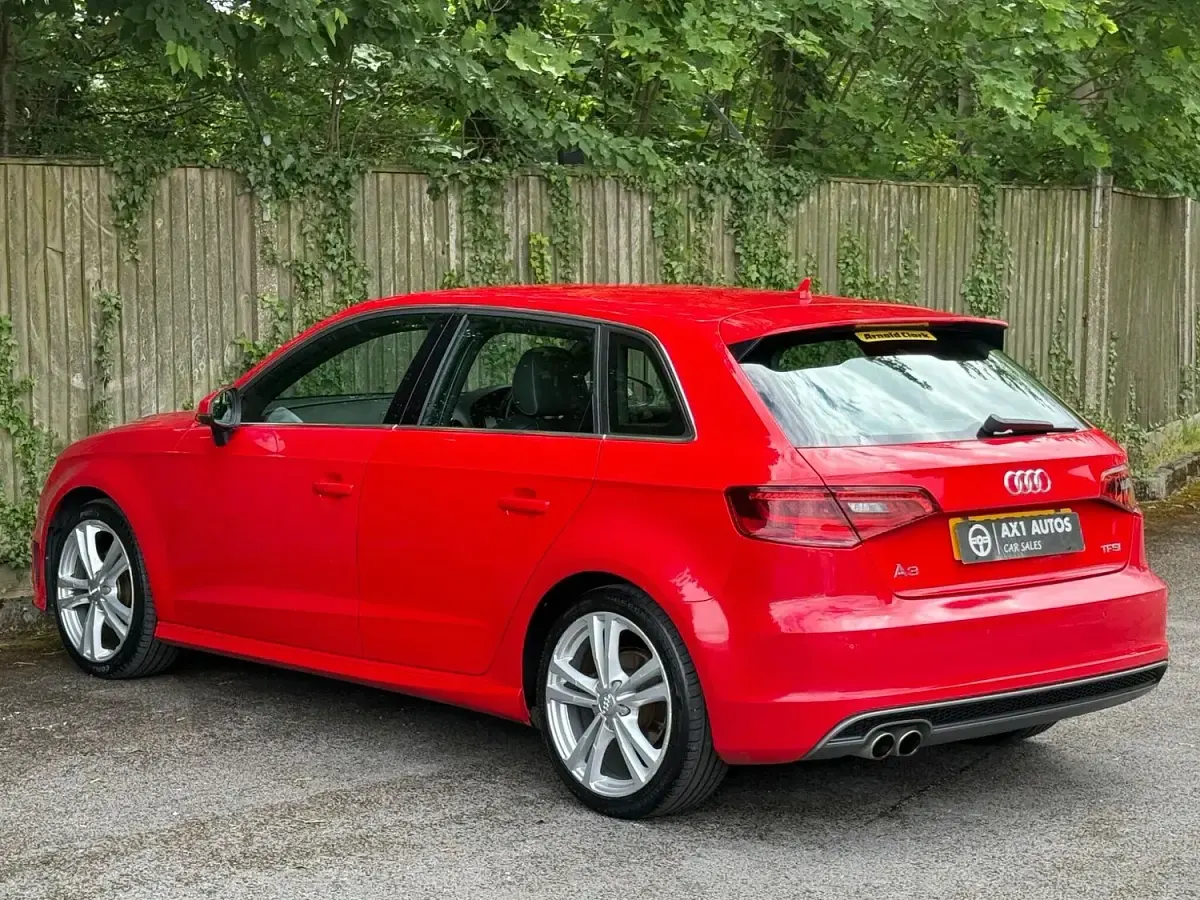 Used Audi A3 S-Line 2015 Red Hatchback