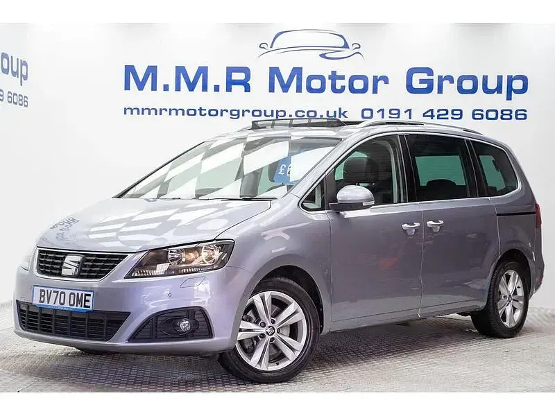 Used Seat Alhambra Ecomotive 150 HP (110 kW) 2020 Silver MPV