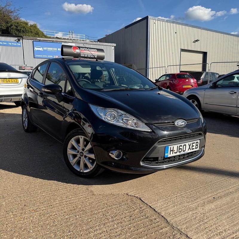 Used Ford Fiesta Zetec 96 HP (70 kW) 2010 Black Hatchback