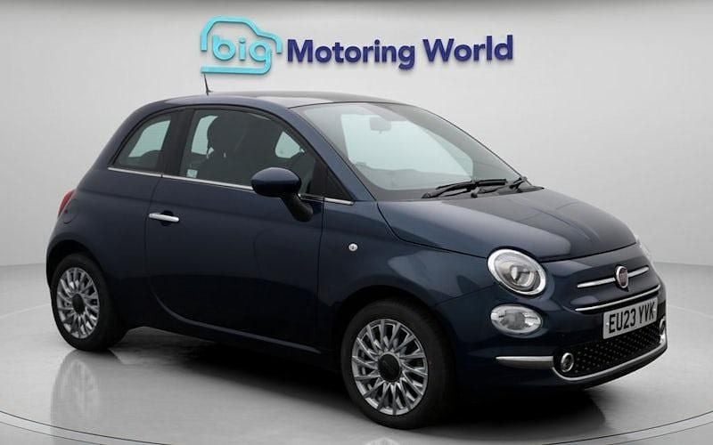 Blue Used 2023 Fiat 500 S Hatchback | £8,600 (Fair price) - Image 1/4