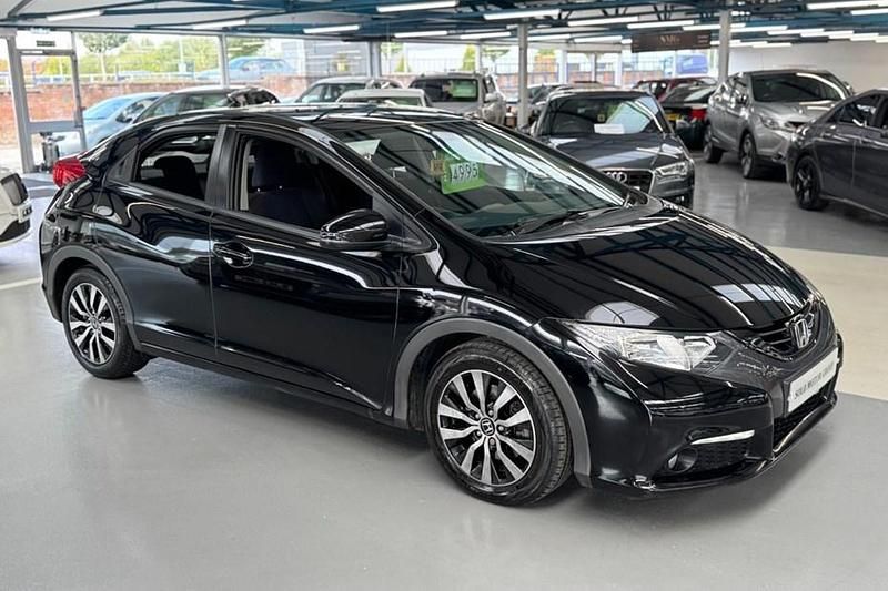 Black Used 2013 Honda Civic ES Hatchback | £4,995 (Fair price) - Image 1/1