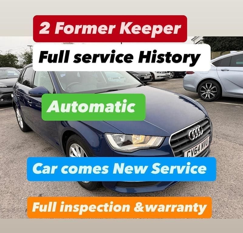 Used Audi A3 Performance 2014 Blue Hatchback