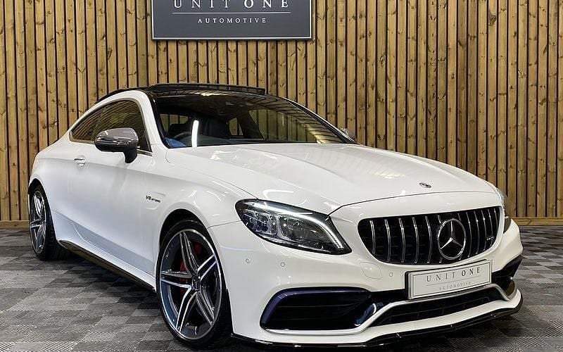 Used Mercedes C63 AMG Premium Plus 510 HP (375 kW) 2019 White Coupe