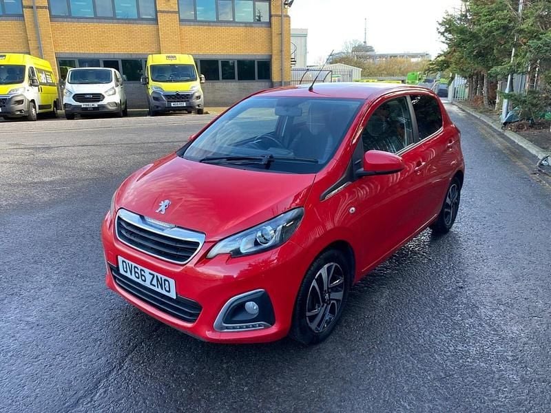 Red Used 2017 Peugeot 108 Allure Hatchback | £1,989 (Super price) - Image 1/4