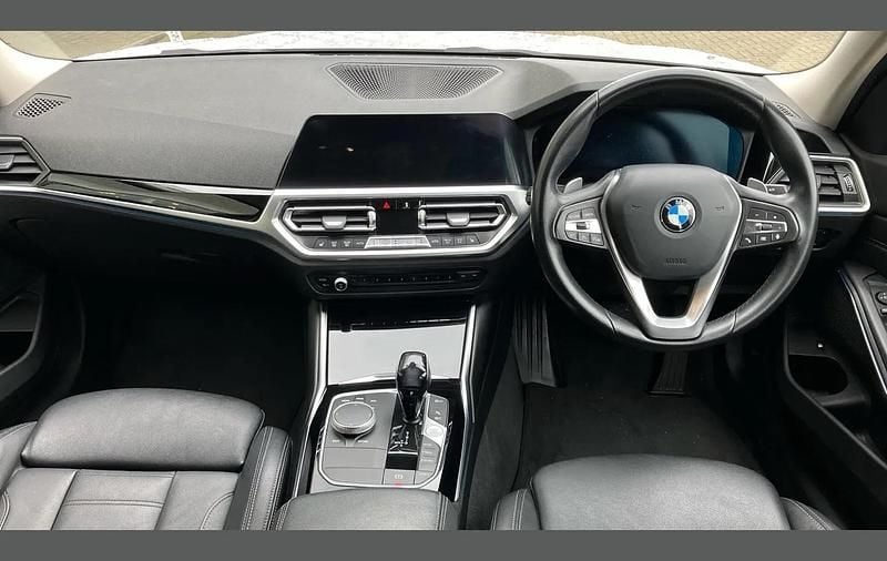 Used BMW 330e Sport Line 292 HP (214 kW) 2021 White Sedan
