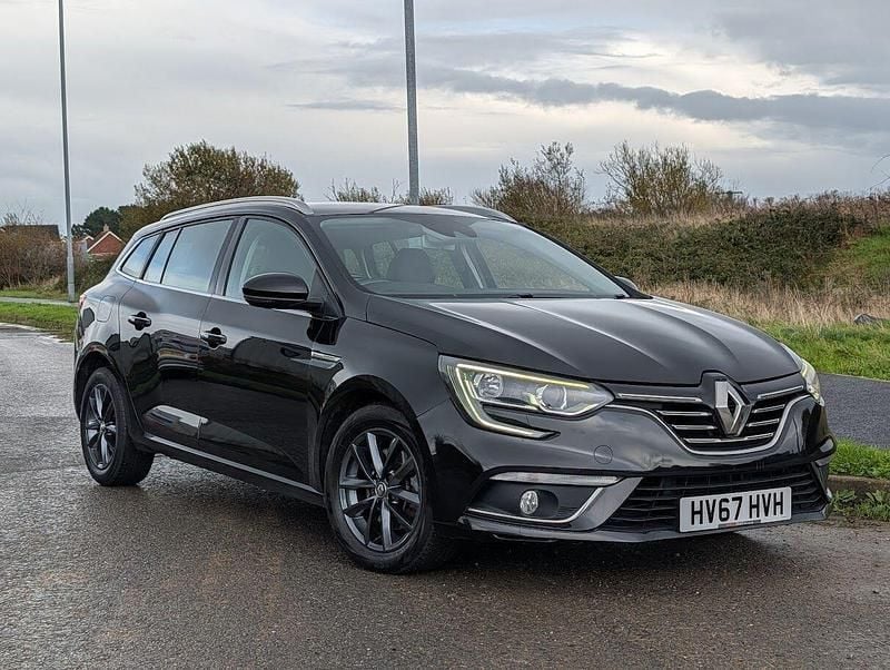 Black Used 2017 Renault Mégane GrandTour Dynamique Estate | £6,500 (Fair price) - Image 1/4