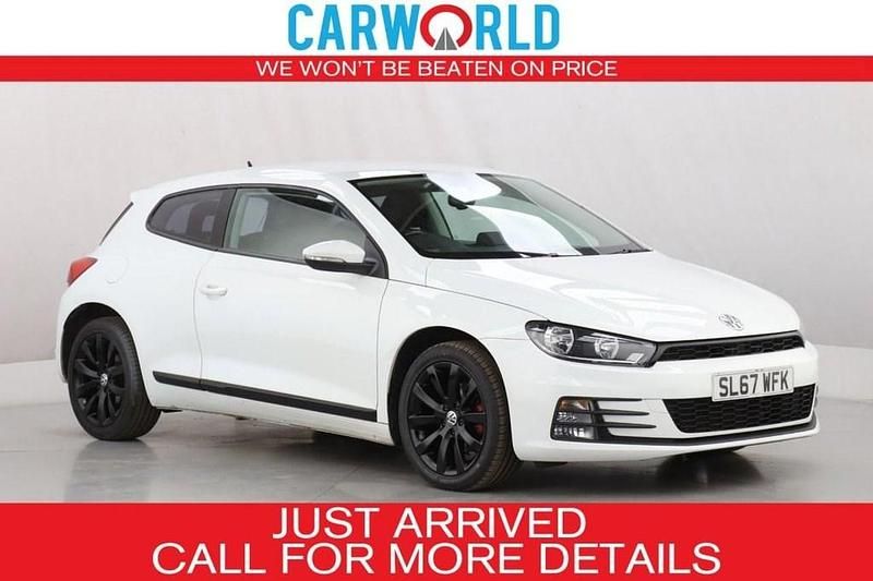 White Used 2017 VW Scirocco S Coupe | £8,990 (Fair price) - Image 1/3