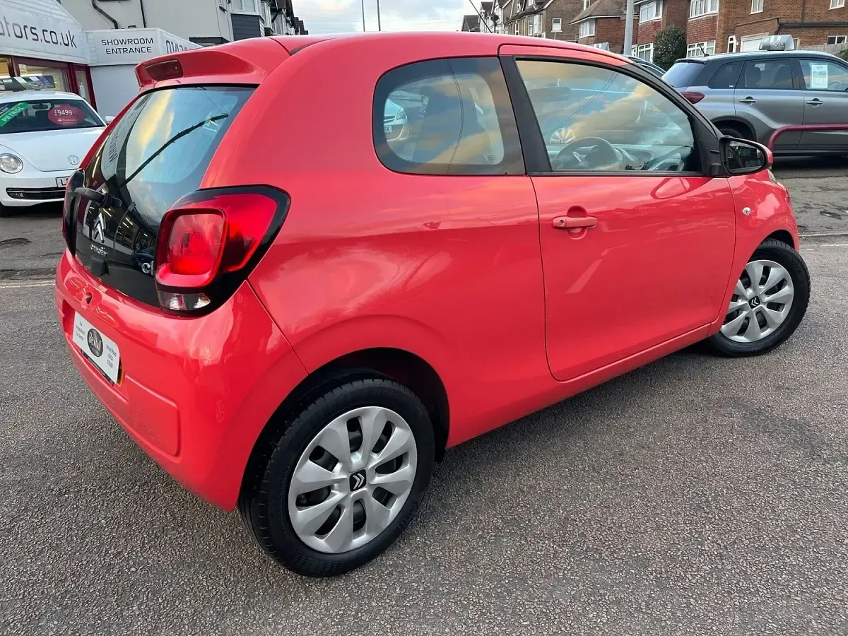 Used Citroën C1 Feel 68 HP (50 kW) 2014 Orange Hatchback